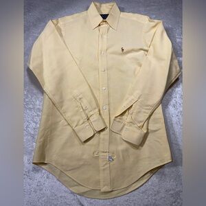 Polo by Ralph Lauren Light Yellow Button Down Shirt